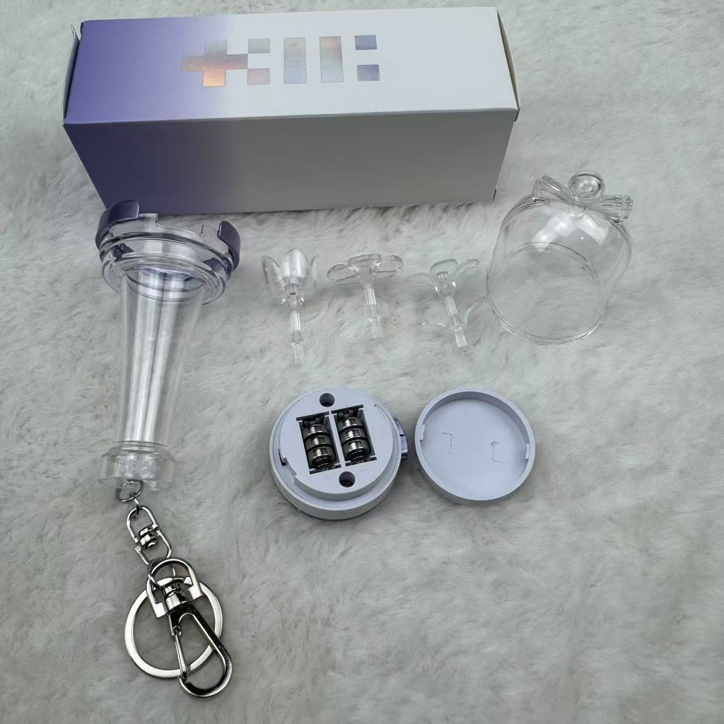 Móc khóa cầm tay Mini Kpop ILLIT YUNAH MOKA IROHA Glow Stick Móc chìa khóa