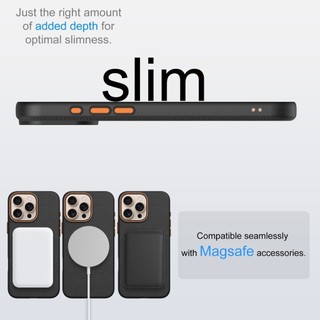 Bao Da Từ Tính Cho IPhone 11 12 13 14 15 16 Pro Max Sạc Không Dây Vỏ Điện Thoại Chống Sốc