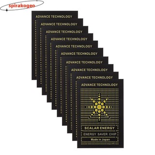 SPIRAKOGEO 10 / 20 Chiếc Chống Bức Xạ Bảo Vệ Cho Điện Thoại Di Động Sản Phẩm Điện EMF Bảo Vệ