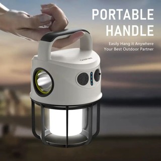 [CRUSH] Bóng đèn LED, Lều sạc chống nước IPX4 Đèn cắm trại, Đèn pin có độ sáng cao di động Đèn thị trường ban đêm mờ vô cấp Đi bộ đường dài