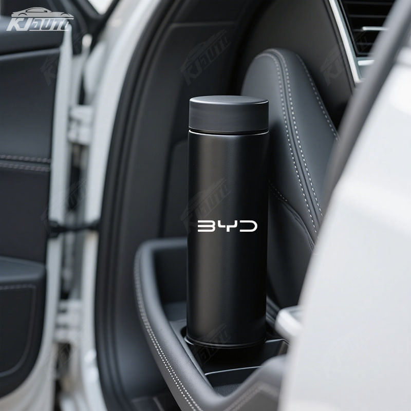 Cốc hút chân không ô tô tùy chỉnh BYD có màn hình hiển thị nhiệt độ Thép không gỉ 304 dành cho doanh nghiệp cao cấp cho Atto 3 Dolphin