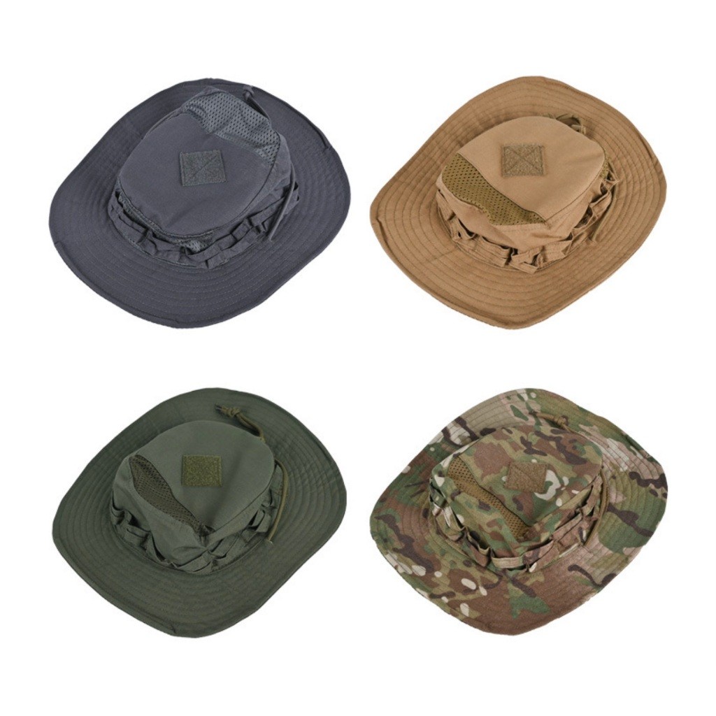 Mũ tai bèo chiến thuật mùa hè COMMAN có lỗ thông hơi_Boonie Tactical
