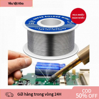 【COD】Dây Thiếc Hàn Lõi Thông 0.8mm – Loại 63A Tốt, Hàn Chắc Bền, Mối Bóng, Thích Hợp Hàn Linh Kiện
