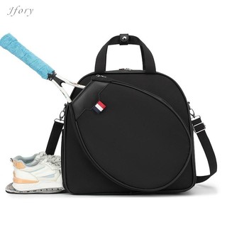Túi Tennis Jfory có ngăn giày chống nước, phù hợp cho hoạt động thể thao ngoài trời với dây đeo vai dễ tháo rời
