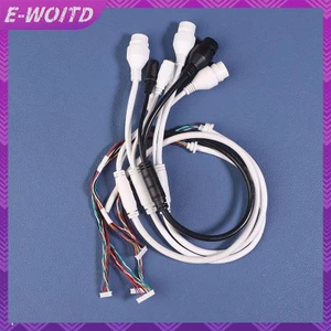 E-WOITD 12Pin 8 / 10Core POE Cổng Mạng Nữ Dây Điện Kết Nối Cáp IP Dome Giám Sát Camera HNVN