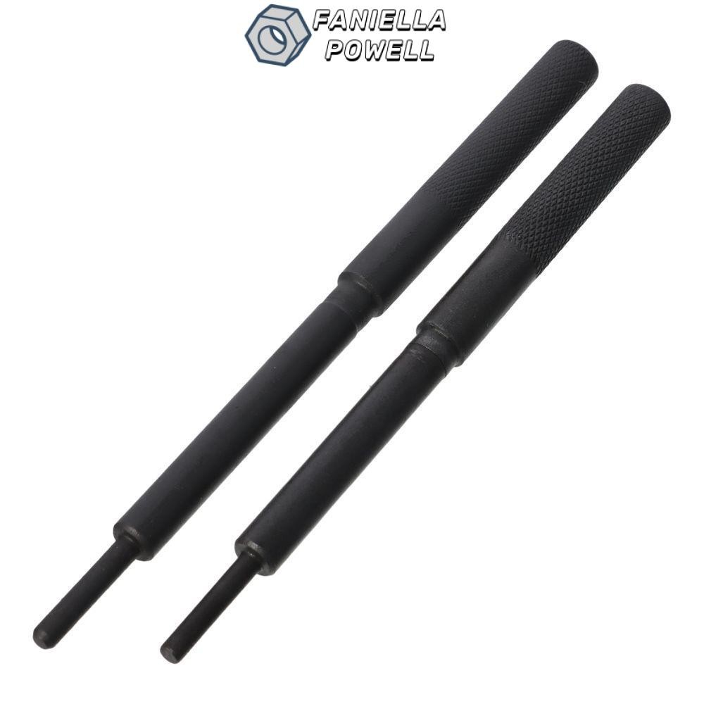 FANIELLAPOWELL 2 Công cụ hướng dẫn van động cơ, Đường kính kim loại: Công cụ sửa chữa van động cơ đa năng 5mm và 5,5mm, Công cụ sửa chữa que mài màu xám đậm Xe máy