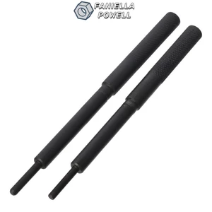 FANIELLAPOWELL 2 Công cụ hướng dẫn van động cơ, Đường kính kim loại: Công cụ sửa chữa van động cơ đa năng 5mm và 5,5mm, Công cụ sửa chữa que mài màu xám đậm Xe máy