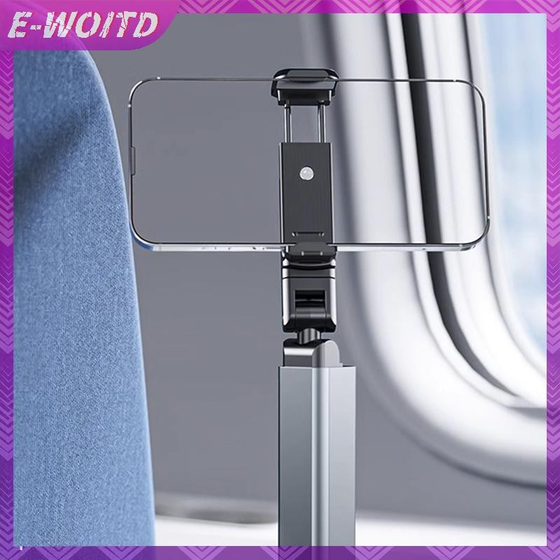E-WOITD Di Động Du Lịch Giá Đỡ Điện Thoại Bàn Có Thể Gập Lại Gắn Máy Bay Xe Lửa Ghế Selfie Giá Đỡ Có Thể Điều Chỉnh Xoay Điện Thoại Giữ Chân Đế HNVN