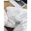 Pyjama Quần Nữ Mùa Hè 2025 Kẻ Sọc Xanh