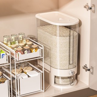 Hộp kín gạo RISEDOT, Hộp đựng gạo chống ẩm chống côn trùng, Hộp đựng thức ăn kín 5 / 10KG