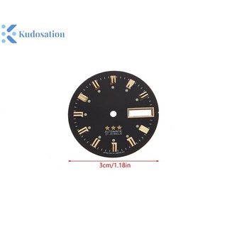 Kudosation Vintage Đồng Hồ Mặt Số DIY Phần 3 Ngôi Sao Lịch Kép Văn Học Đồng Hồ Nam Phụ Kiện Cho 46941 / 46943 Phong Trào