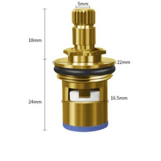 Đa Năng Vòi Lõi Van Tất Cả Đồng Mở Nhanh Lõi Vòi Tam Giác Van Đơn Nóng Lạnh Phụ Kiện Gốm 1 Chiếc