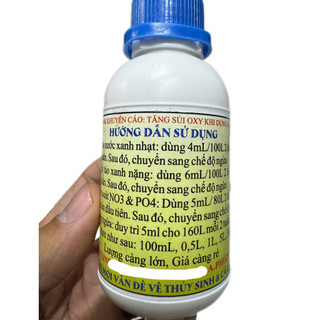 Api Algae Cure Pond Phân Hủy Phân Cá, Làm Nước Siêu Trong, Giảm Bụi Cực Nhanh Chiết Lẻ Chai 100ml