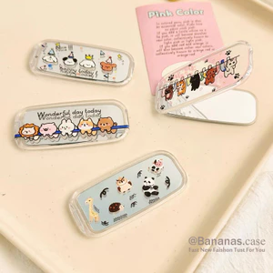 Hoạt Hình CuteLine Puppy Lazy Zoo Clear Mioor Giá Đỡ Điện Thoại Túi Khí Bóng Có Thể Gập Lại Ổ Cắm Giá Đỡ Kéo Dài Tay Cầm Vòng Điện Thoại