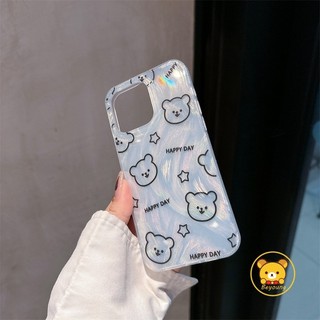 Dành Cho Xiaomi 15 14T Pro Redmi Note 14 Pro Plus 12 Turbo 14C 14R A4 A3 Pro Poco C75 X7 Pro F5 4G 5G Vỏ Chống Sốc Hàn Quốc Họa Tiết Gấu Ngôi Sao Dễ Thương Hàn Quốc Vỏ Mềm