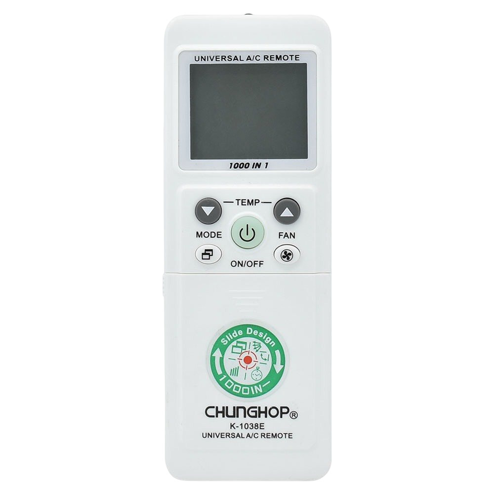 tay điều khiển remote từ xa điều hòa đa năng K-1038E-kèm pin-tay đầu bấm điều hòa đa năng K-1038E