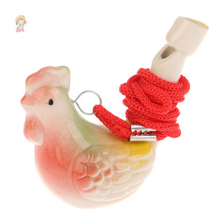TWE 1 Màu Vẽ Nước Chim Còi Gốm Nước Chim Còi Nhạc Cụ Dễ Thương Ngoài Trời Đội Thể Thao Còi VN