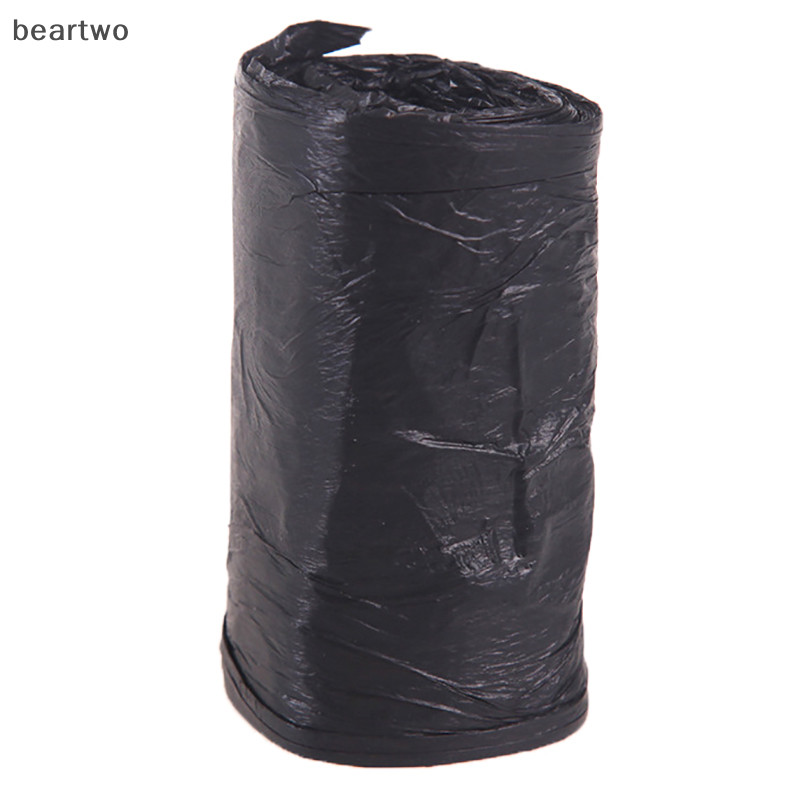 < Beartwo > 1 Cuộn 50 * 60cm Túi Đựng Rác Đơn Màu Dày Môi Trường Tiện Lợi Túi Đựng Rác Nhựa Dùng Một Lần Túi Nhựa Đen Rác Đẹp