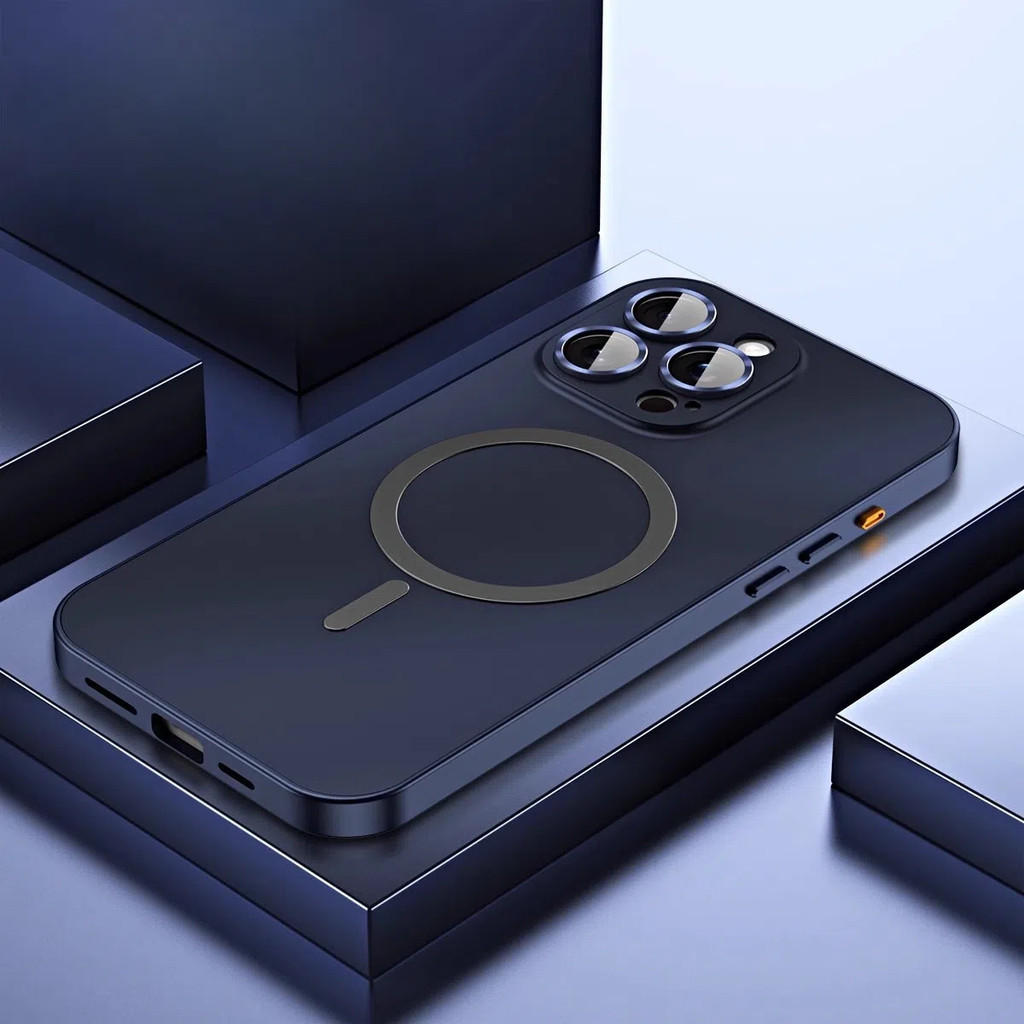 Thích hợp cho IPhone 15 Pro Max Khung hợp kim nhôm kim loại Vỏ điện thoại từ tính IPhone 14 15Pro Snap on Vỏ bảo vệ | BigBuy360 - bigbuy360.vn