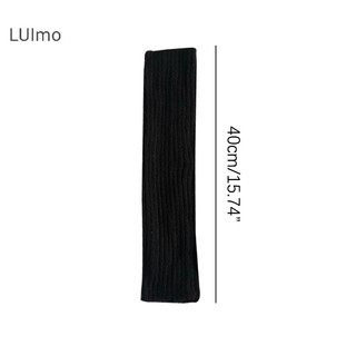 Luimo Lolita Chân Ấm Nữ Tất Dài Len Dệt Kim Chân Bao Tay Ấm Hơn Thu Đông Móc Heap Tất Boot còng Vớ SBS