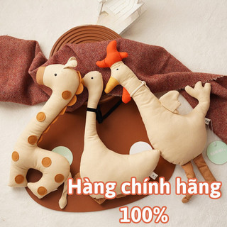 Thú Bông Bunnies House Cotton Nhẹ, Bé Ôm Ngủ Dịu Êm, Dễ Mang Theo