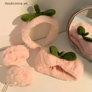 Thi Thời Trang Mềm Mại Phụ Kiện Tóc Cho Nữ Bé Gái Co Giãn Tóc Thường Ngày Rửa Mặt Turban Nhà Mũ Phụ Kiện Tóc Ngọt Ngào VN