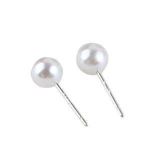 S925 Bạc Nổi Bật Bông Tai Ngọc Trai Nhật Bản Tính Khí Hàn Quốc Phù Hợp Với Phong Cách Bông Tai DIY Handmade Bông Tai Chất Liệu Bông Tai