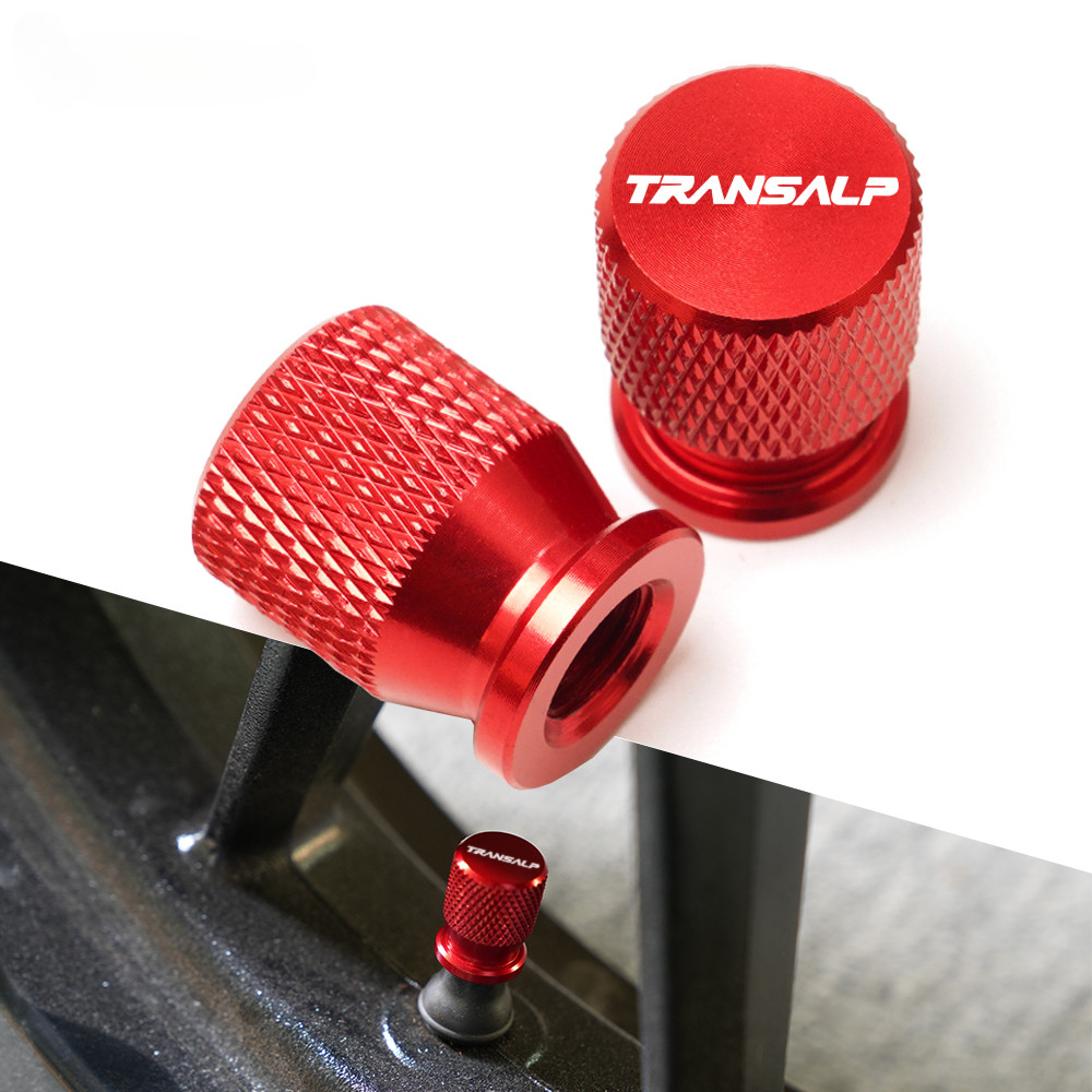 Motorrad Blinkerschalter Knopf Für Honda TRANSALP - Aluminium Tastenkappen In Orange