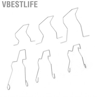 VBESTLIFE 6 Chiếc Kẹp Lò Xo Kim Loại Giữ Bóng Đèn Pha Cho H1 H3 H4 H7, Bộ Khóa Đèn Ô Tô 5ZHSFULLKIT