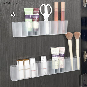 Xoitu Treo Tường 3 Lưới Hộp Trang Sức Tủ Tự Dính Đồ lặt vặt Hộp Bảo Quản Lông Mày Bút Chì Môi Kính Tổ Chức VN