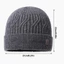 Mũ len MERIGGIARE Skullies, Mũ dệt kim dày mềm, Mũ lạnh Mũ chui đầu chống gió ngoài trời