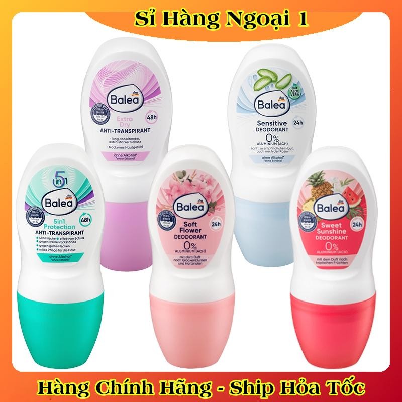 [CÓ CHE TÊN] Kem khử mùi hôi nách, xịt khử ngăn mồ hôi, lăn khử mùi Balea của Đức - Date mới Đủ Bill