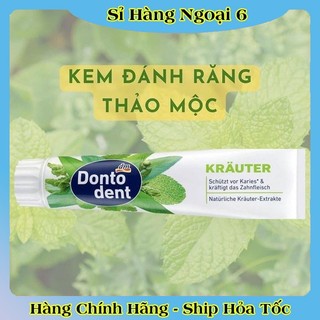 [DATE MỚI NHẤT] Kem đánh răng Dontodent Đức 125ml