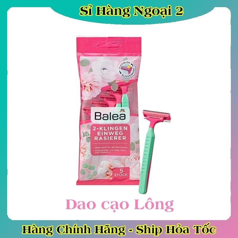 [ Có Che Tên]  DAO CẠO LÔNG 2 và 3 Bổ Sung Vitamin E LƯỠI - NỘI ĐỊA ĐỨC BALEA