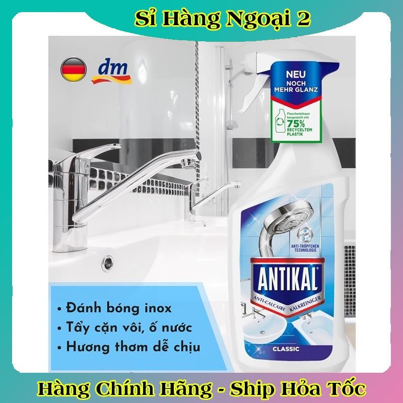 Chai xịt ANTIKAL ,DENKMIT,BEFT POWER, LAFUM Đức vệ sinh và chống ăn mòn Inox, tẩy cặn vòi rửa, vòi hoa sen