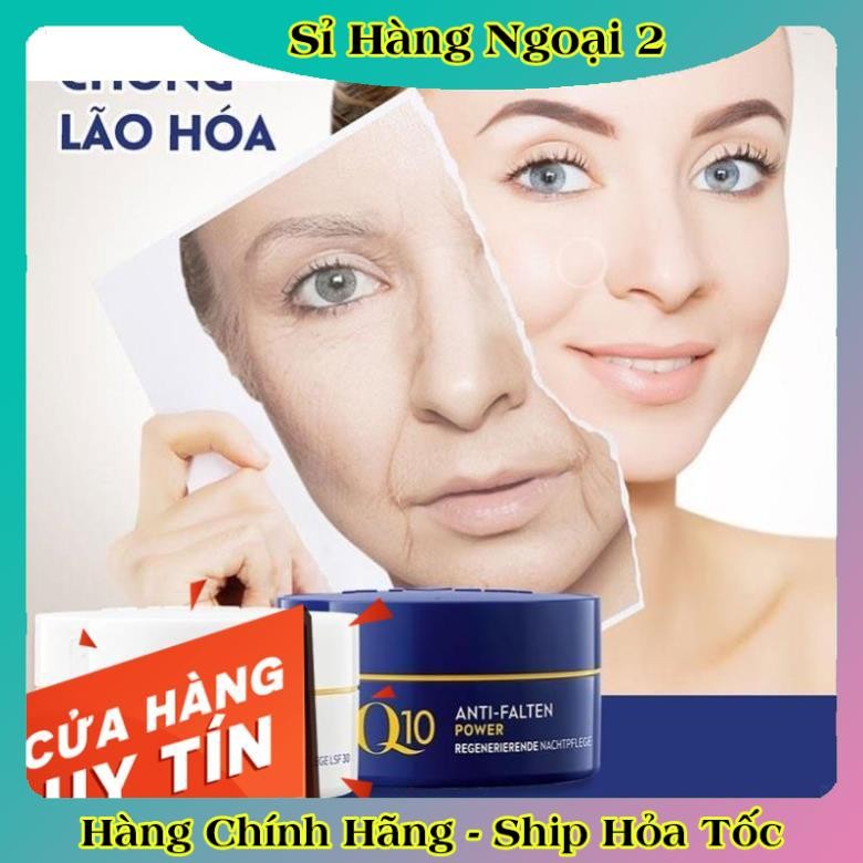 [auth] [Mẫu mới] Kem dưỡng da mặt Nivea Q10 của Đức giúp chống lão hóa,chống nhăn, sáng da - Nội địa Đức Đủ Bill [Hot]