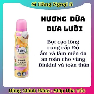 (ĐỦ BILL CÓ CHE TÊN) BỌT CẠO LÔNG BALEA CHO TOÀN THÂN VÀ BIKINI ĐỨC
