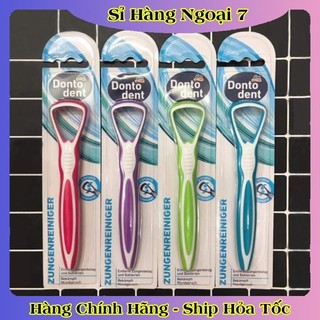 Cạo lưỡi, dụng cụ vệ sinh lưỡi Dontodent nội địa Đức vỉ 1 chiếc