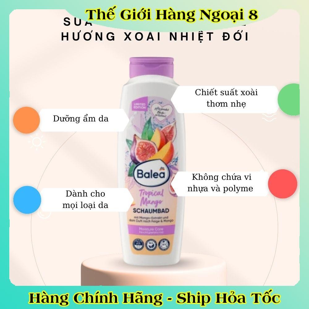 Sữa tắm Balea Đức 750ml các mùi hương -Hàng Nội Địa Đức