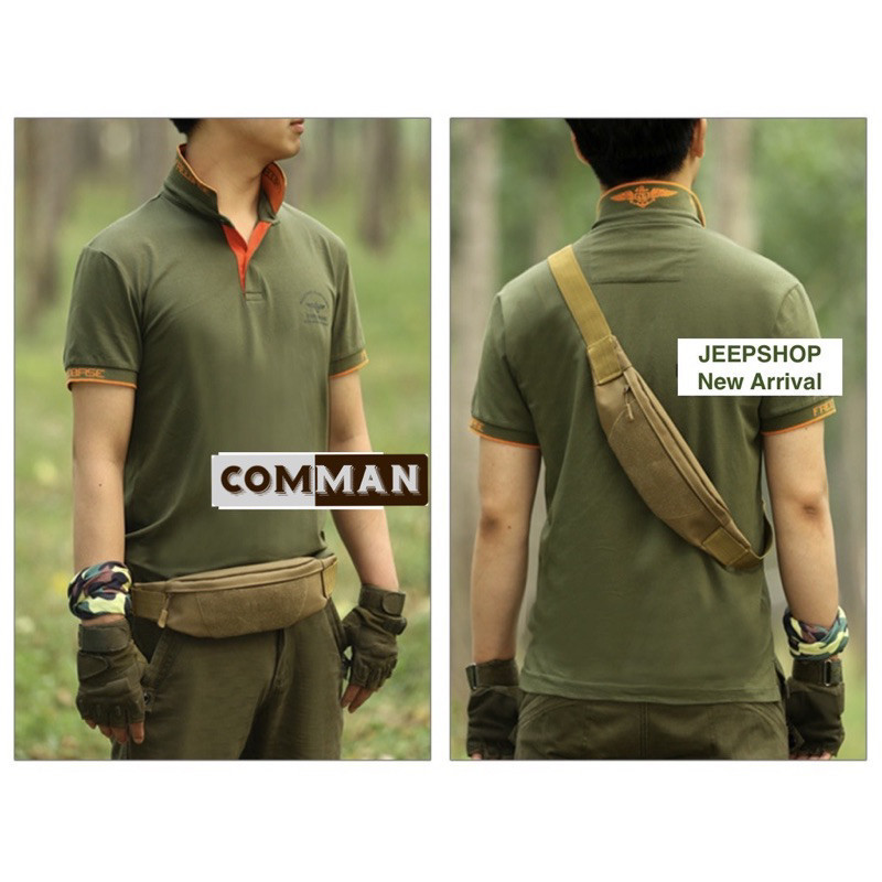 Túi đeo chạy bộ chiến thuật COMMAN_Tactical Running Waist Pack Belt