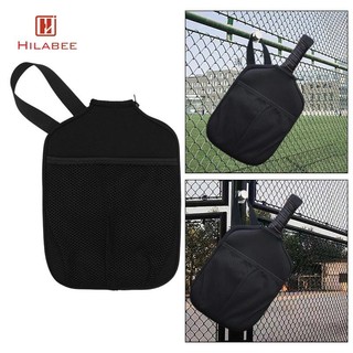 Hilabee Vỏ Neoprene Có Dây Kéo Cao Cấp Chống Thấm Nước Pickleball Tay Cầm Có Túi Và Tay Cầm Dây Đeo Để Luyện Tập