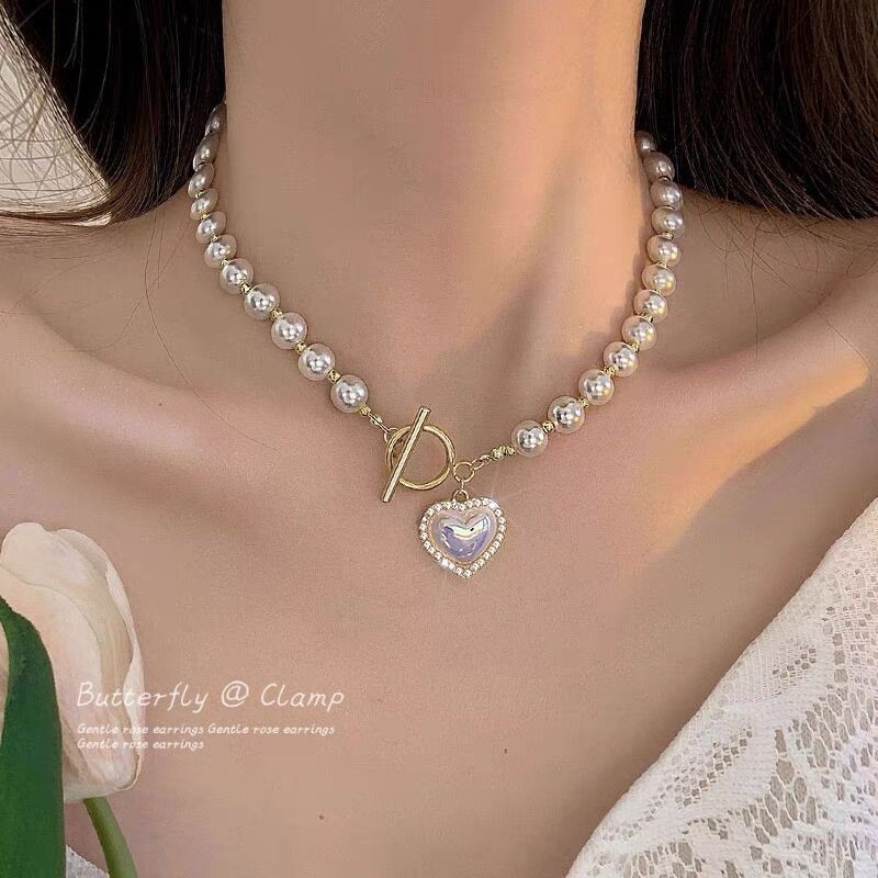 Vòng cổ ngọc trai phong cách Hàn Quốc, thời trang cao cấp dành cho nữ