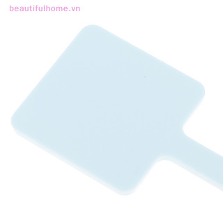 [Beautifulhome] Gương trang điểm cầm tay Gương trang điểm vuông có tay cầm Gương tay SPA Salon Gương nhỏ gọn Gương mỹ phẩm dành cho nữ [làm đẹp]