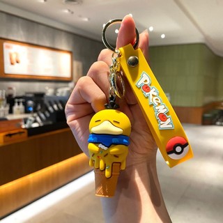 Móc khóa Pikachu Cây kem tinh nghịch dễ thương hot hit 2025