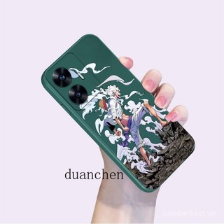 Ốp cho Oppo A18 A38 A78 A58 A17 a17k a77s A57 a57s Ốp mềm mờ cao cấp Ốp điện thoại Truyện tranh Luffy Nik One Piece Ốp silicon chống sốc zmln