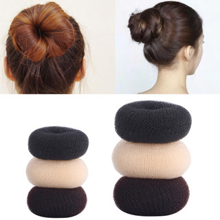Dụng Cụ Búi Tóc Cho Nữ-Dây buộc tóc đầu tròn kèm tấm bông ALINE
