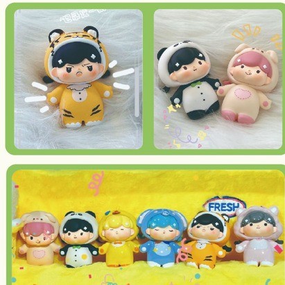 Baby Billie Slumber Party Series Plus PVC Hình (6 chiếc)