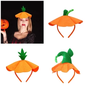 Mũ bí ngô độc đáo YOI cho băng đô Halloween dành cho trẻ em và thanh thiếu niên mặc