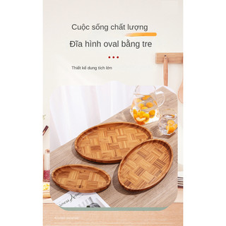 Nhà Lưu Trữ Khay Tre Nhật Bản Hộ Gia Đình Phong Cách Nhật Bản Khay Trà Phong Cách Nhật Bản Khay Trái Cây Cao Cấp ins Khay Phong Cách