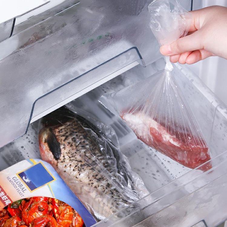 Túi đựng thực phẩm, bọc đồ ăn tự hủy sinh học An Lành an toàn trong suốt nhiều kích thước FE123